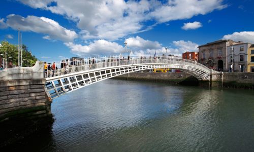 Liffey-Brücke in Dublin