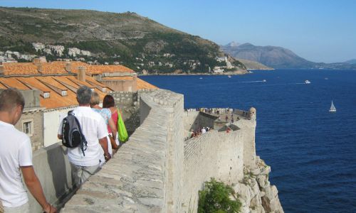 Rundgang auf Dubrovniks Stadtmauer