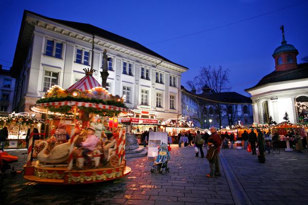 Luzern, Weihnachtsstimmung in der Stadt 
