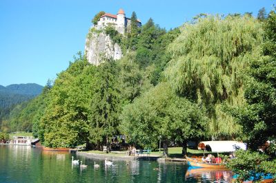 Burg Bled am Bleder See