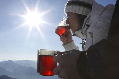 Glühwein im Meraner Land genießen