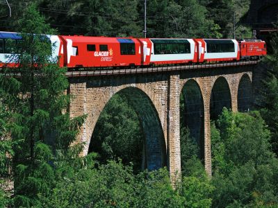 Auf der Spur des Glacier-Express