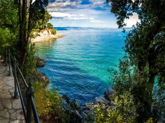 Silvester in Rijeka, Kvarner Bucht - Kroatien