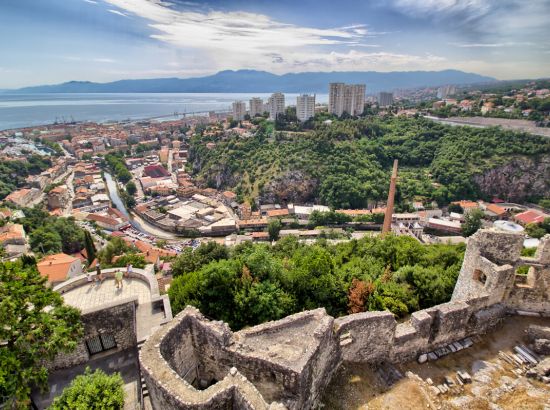 Silvester in Rijeka, Kvarner Bucht - Kroatien