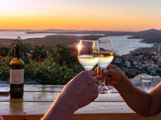 Silvester in Rijeka, Kvarner Bucht - Kroatien