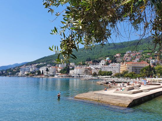 Silvester in Rijeka, Kvarner Bucht - Kroatien