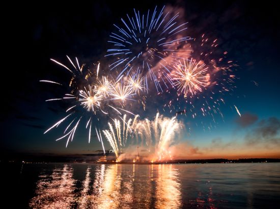 Silvester in Rijeka, Kvarner Bucht - Kroatien