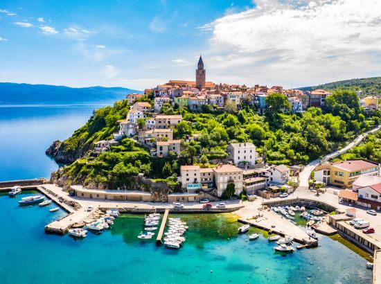 Silvester in Rijeka, Kvarner Bucht - Kroatien