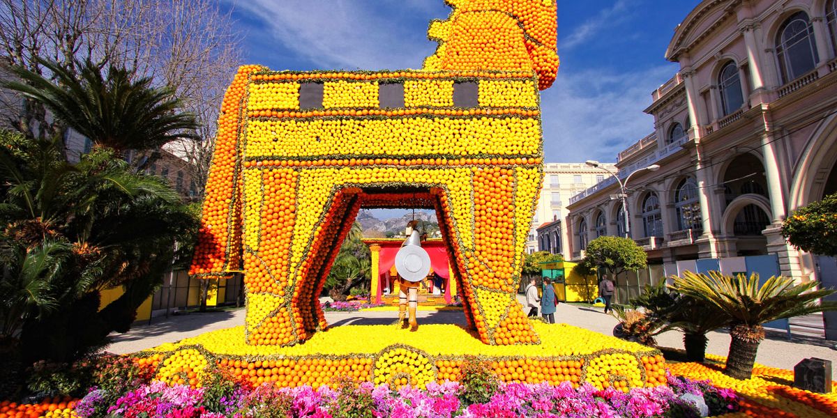 Urlaub an der Blumenriviera mit Zitronenfest in Menton - WARTELISTE