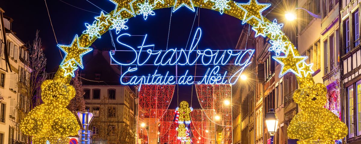 Weihnachtsmarkt in Straßburg / Elsass