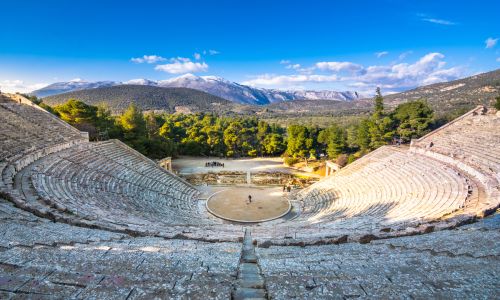 Epidaurus, Antikes Theater