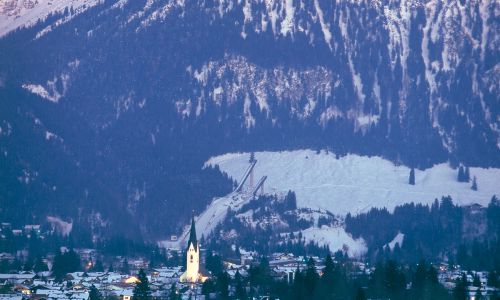Oberstdorf im Winter
