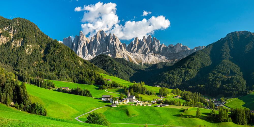 Dorf St. Magdalena, Südtirol