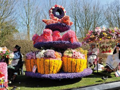 Holland - Blumenkorso und Keukenhof