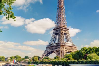 Eiffelturm und Seine 