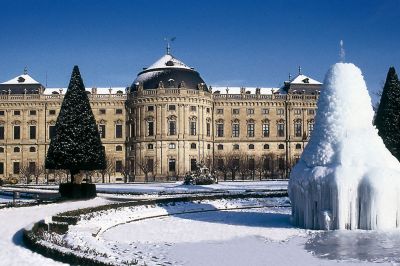 Residenz Würzburg im Winter