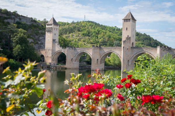 Die Pont Valentré in Cahors