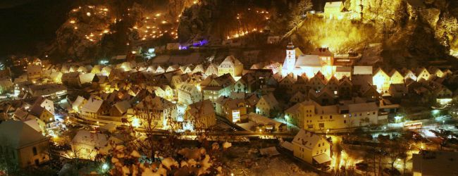 Lichterfest in Pottenstein