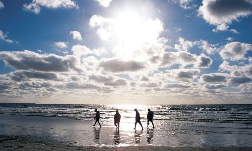 Langeoog - Spaziergang am Meer 