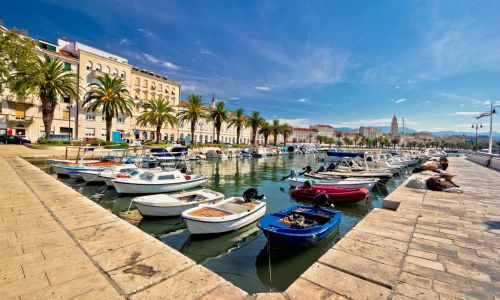 Hafen von Split 