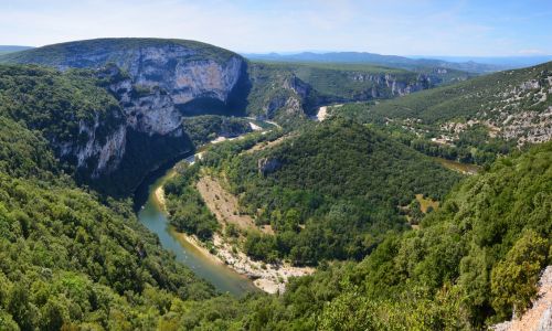 Die Schluchten der Ardèche