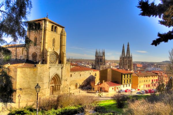 Das Stadtbild von Burgos