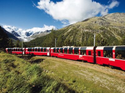 Faszination Berge – Bernina-Express