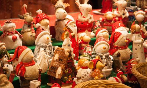 Weihnachtsschmuck in Colmar 