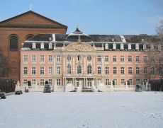 Trier, Kurfürstliches Palais im Winter