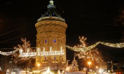 Mannheimer Weihnachtsmarkt – Romantik am Wasserturm