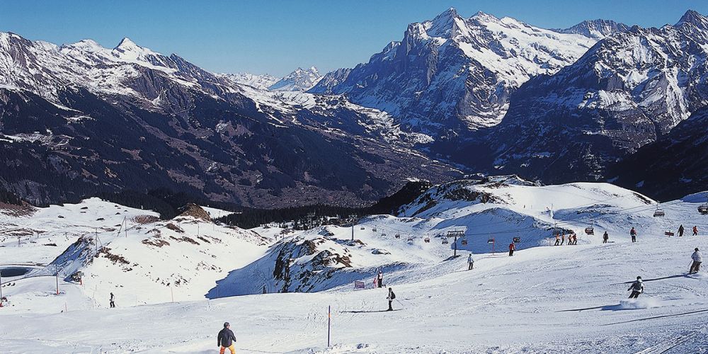 Skifahren, Männlichen, Grindelwald