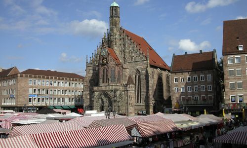 Nürnberg, Frauenkirche am Hauptmarkt