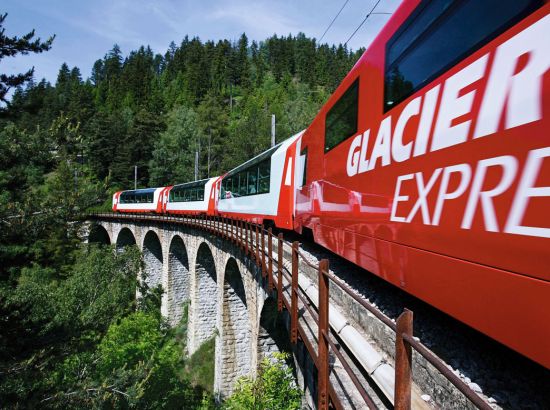 Glacier-Express und Bernina-Express
