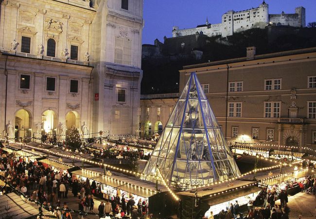 Weihnachtliches Salzburg