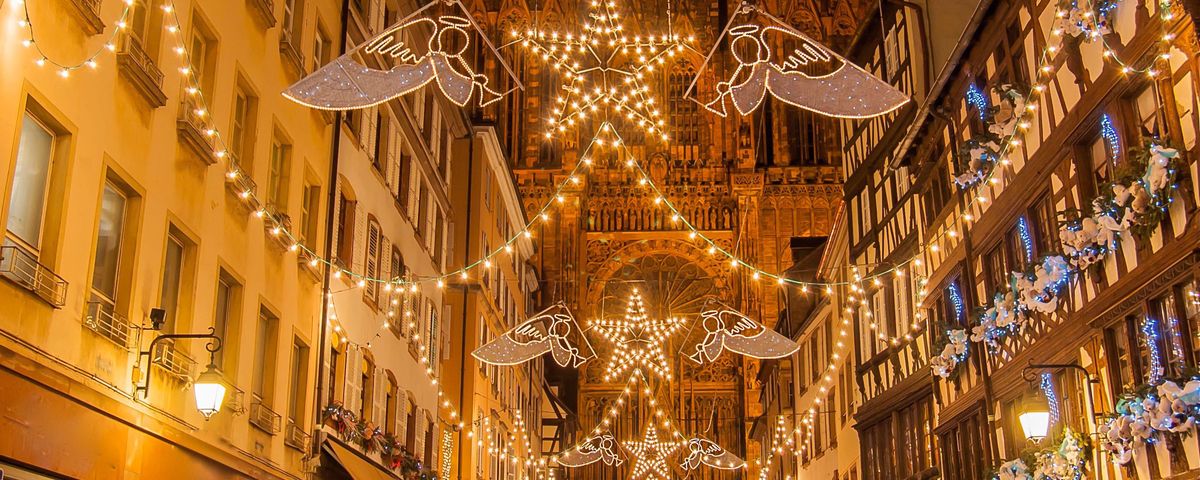 Weihnachtsmarkt in Straßburg / Elsass