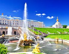 St. Petersburg - Große Kaskade im Peterhof
