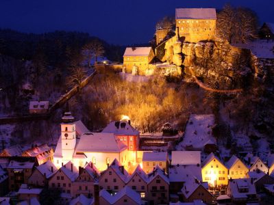 Lichterfest in Pottenstein Fränkische Schweiz