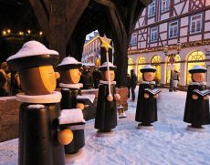 Weihnachtsmarkt in Michelstadt - Kurrendesänger 