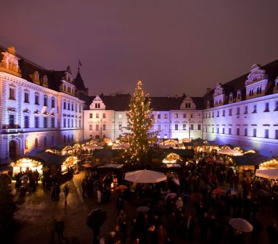 Regensburg und Weihnachtsmarkt Schloss Thurn & Taxis