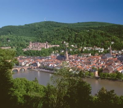 Heidelberg, Fachwerk und Wein