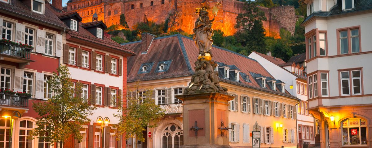 Romantisches Heidelberg und Pfälzer Mandelblüte