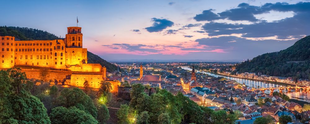 Romantisches Heidelberg und Pfälzer Mandelblüte