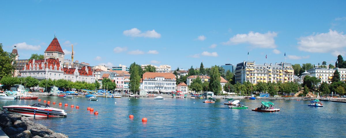 Frühling am Genfersee