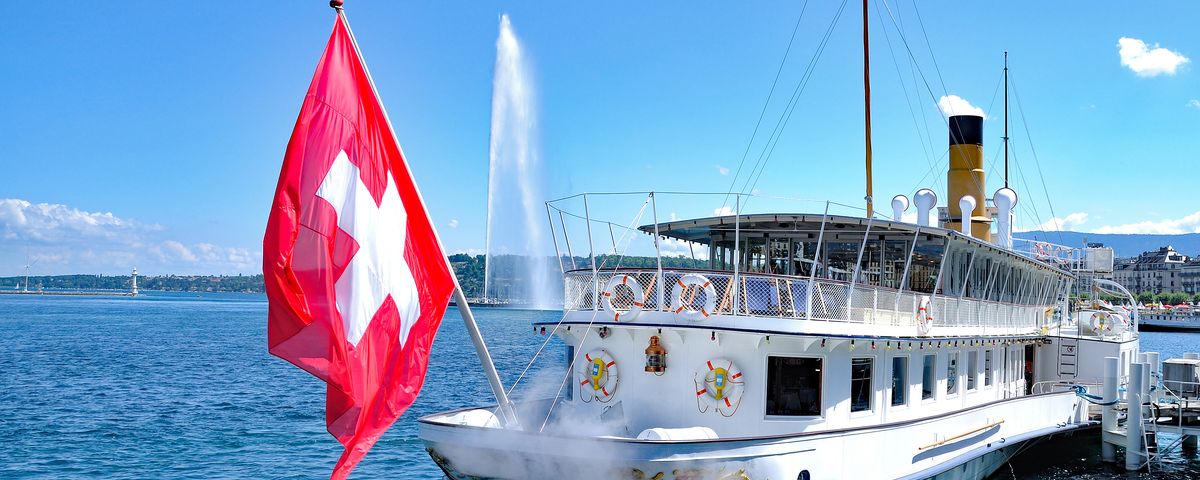 Frühling am Genfersee