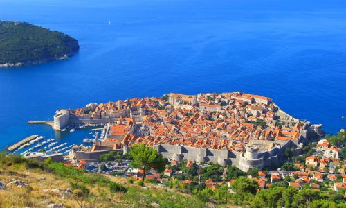 Dubrovnik mit Stadtmauer