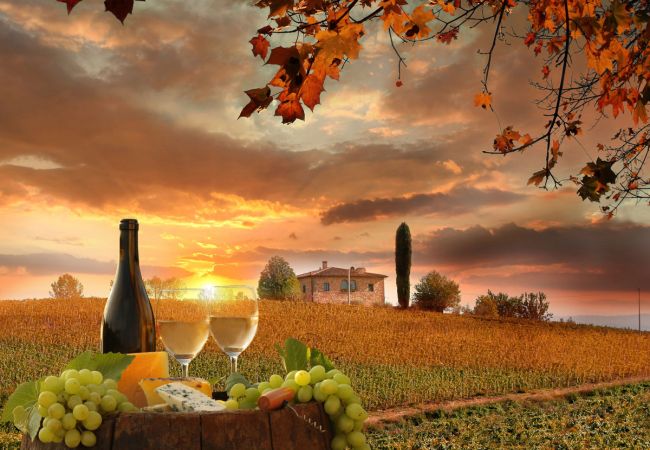 Herbst in der Toskana