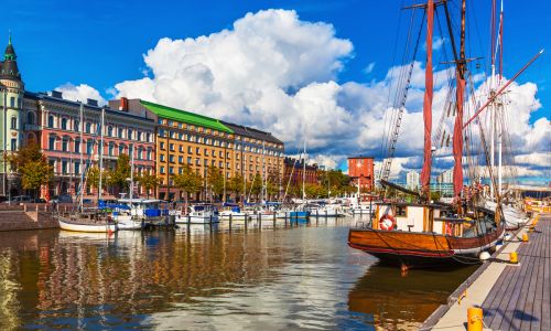 Alter Hafen in Helsinki