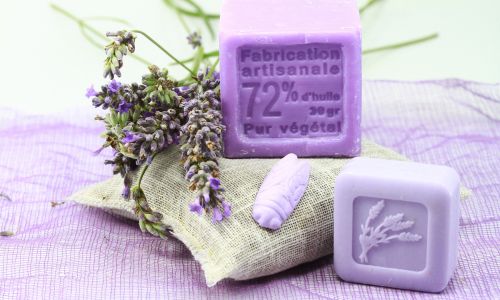 Lavendel-Seife der Provence