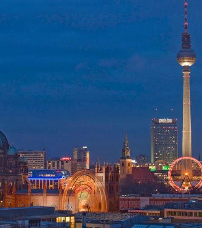 Festessen auf dem Fernsehturm Berlin