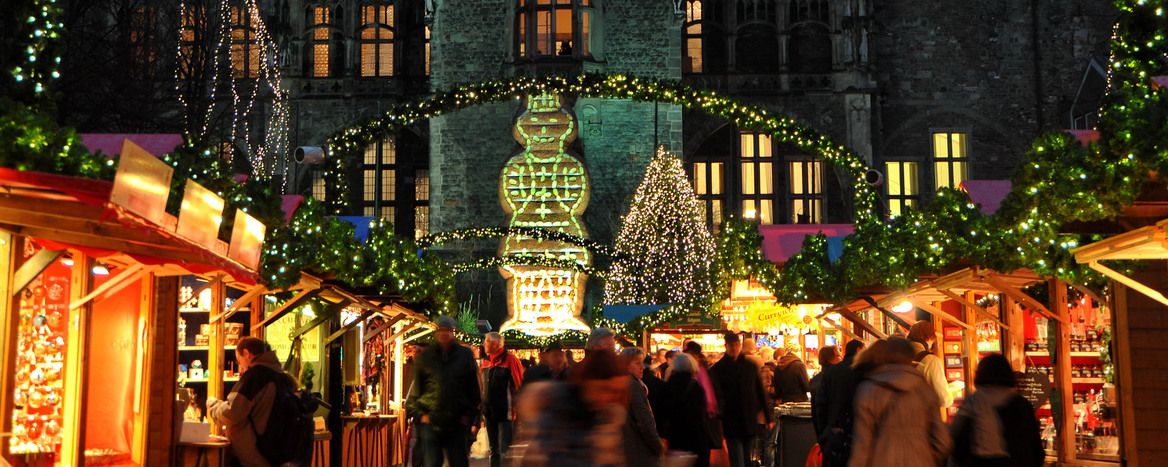 Zu Nikolaus: Aachener Weihnachtsmarkt